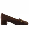 Olivia Pump - Chocplum