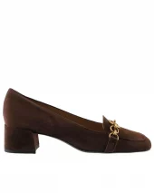 Olivia Pump - Chocplum