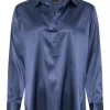 Leia Blouse - Shaded Blue
