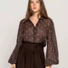 Anaya Shirt - French Dot