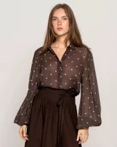Anaya Shirt - French Dot