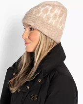 Gera Beanie - Light Brown Melange