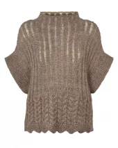 Sino Knit Waistcoat - Beige Melange