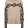 Anomi Knit Sweater - Salt/Pepper