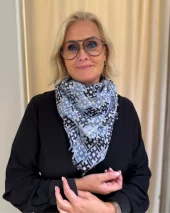 Alikinicki-F Scarf 90x90 - Blue