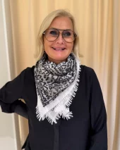 Psanthernick-BR Scarf Leo 90x90 - Beige