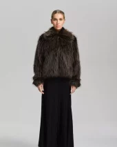 Alaskarv Faux Fur Jacket - Mocca