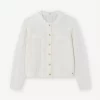 Fria, cardi knit - Off White