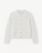 Fria, cardi knit - Off White