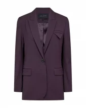 Tailor Blazer - Plum