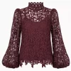 Becca Blouse - Bordeaux
