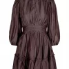 Vanity Dress - Coffee Brown