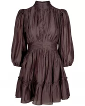 Vanity Dress - Coffee Brown