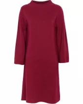 Bobby Knit Dress - Garnet Red