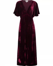 Esmeralda Dress - Burgundy