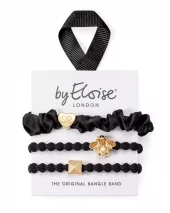 Bee Black Hair Ties