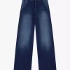 Chino Wide Leg Napoli - Blu Denim