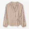 Phia Shirt - Sand Stone