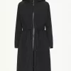 Long Winter Coat - Black