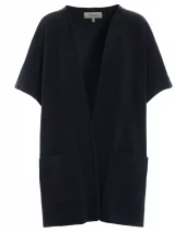 Long Vest - Soft Black