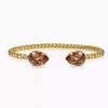 Mini Drop Bracelet - Light Smoked Topaz