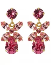 Mini Dione Earrings - Light Rose