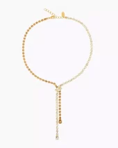 Yvette Necklace - Topaz Combo