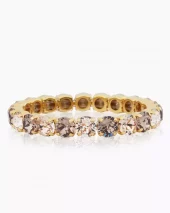 Gia Stud Bracelet - Greige/Silk Combo