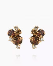 Molly Earrings - Topaz Combo