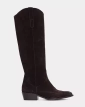 Rhea Boots - Suede Espresso