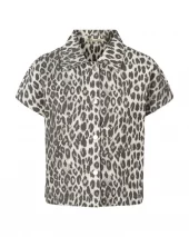Tona Waistcoat - Grey Leopard