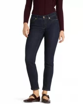Piper Cropped - Blue Denim