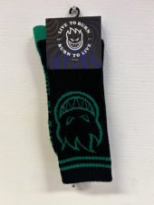 Spitfire Sock BigHead Black/Green