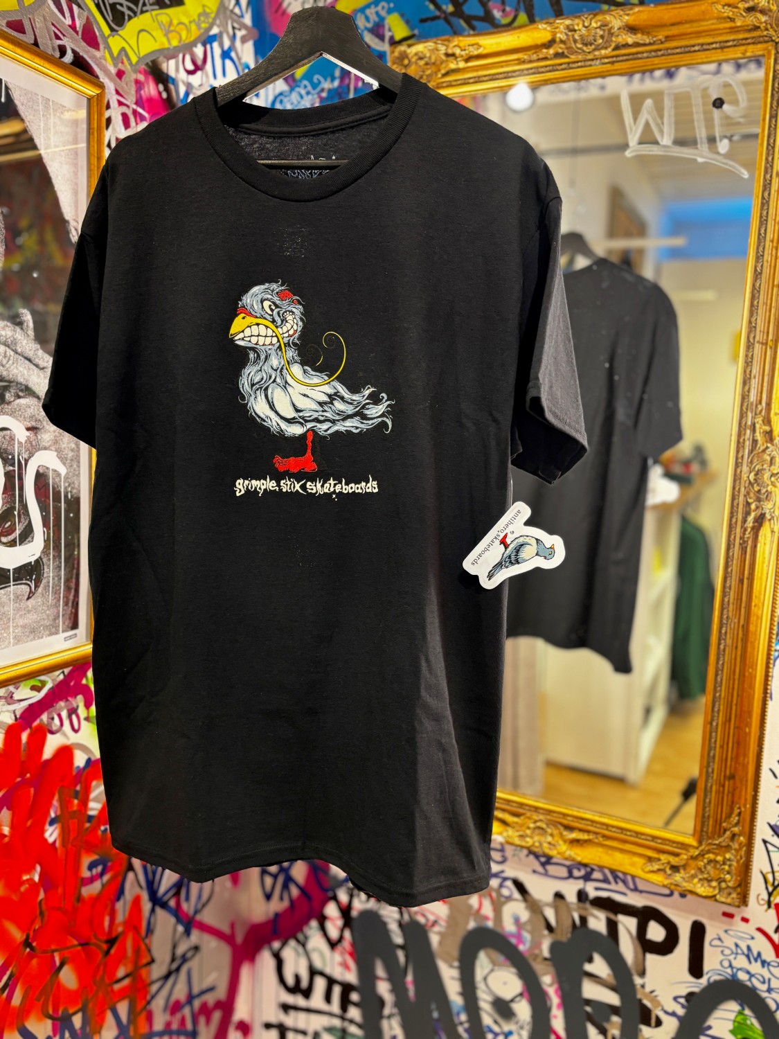 Anti Hero s/s Tee Grimple Pigeon