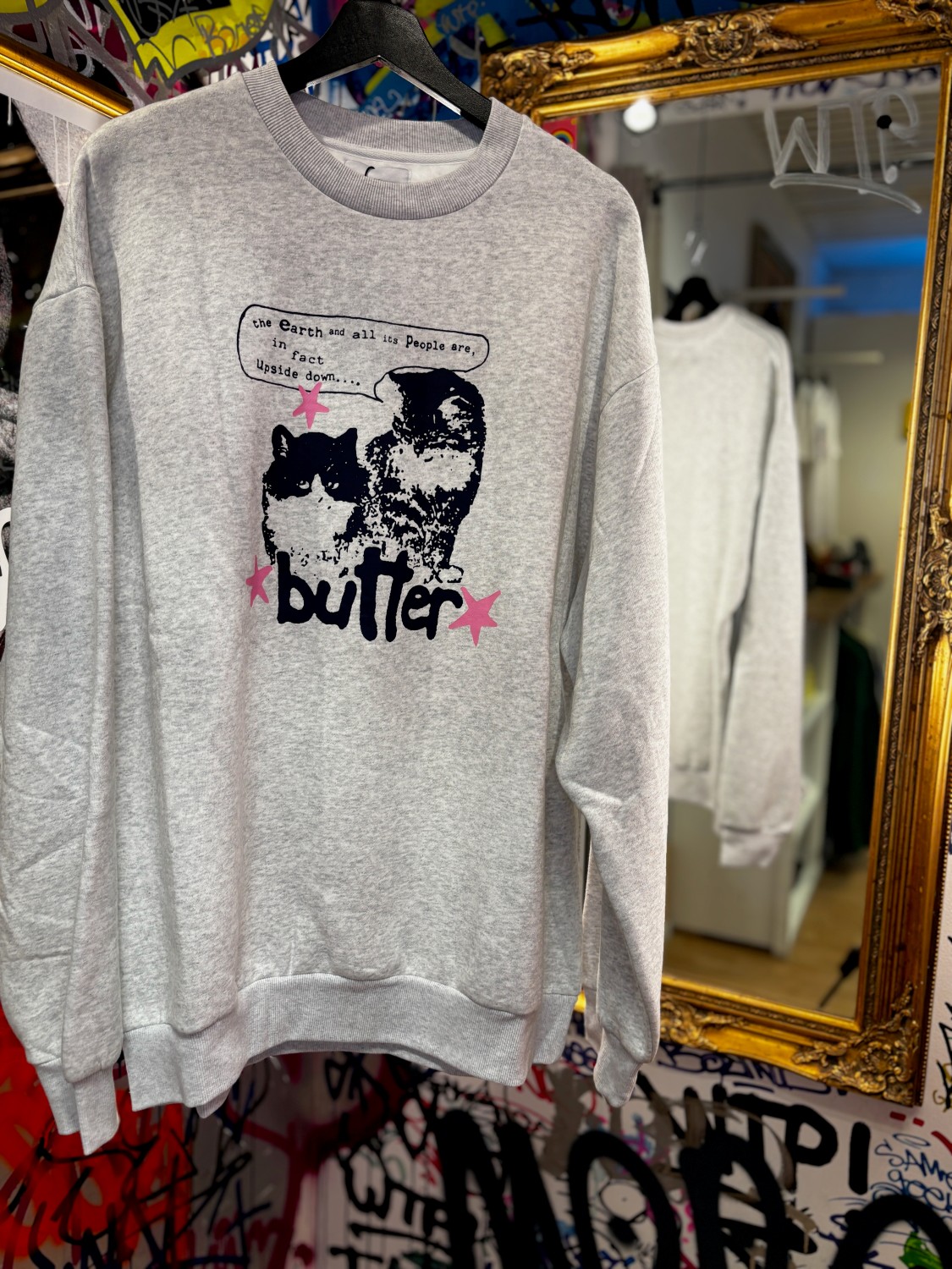 Butter Upside Down Crewneck