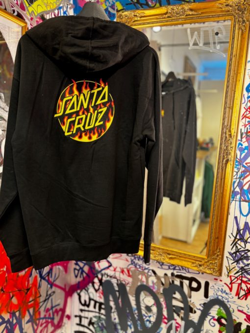 Santa Cruz Thrasher Flame Dot Sweatshirt