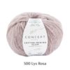 Cotton-Merino Galm 300 Lys rosa