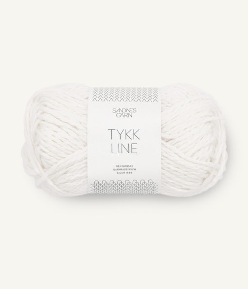 Tykk Line Hvit 1002