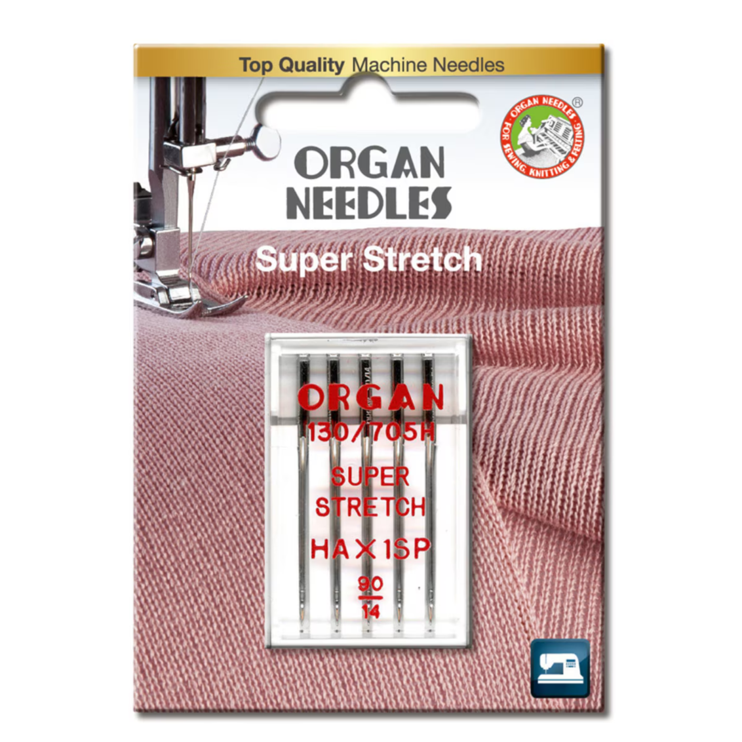 Organ Overlocknåler Super Stretch HAx1SP #90