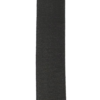 Sort - 25mm - Elastikk