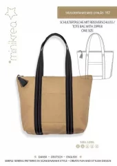 Skulderveske med glidelås - Minikrea 117