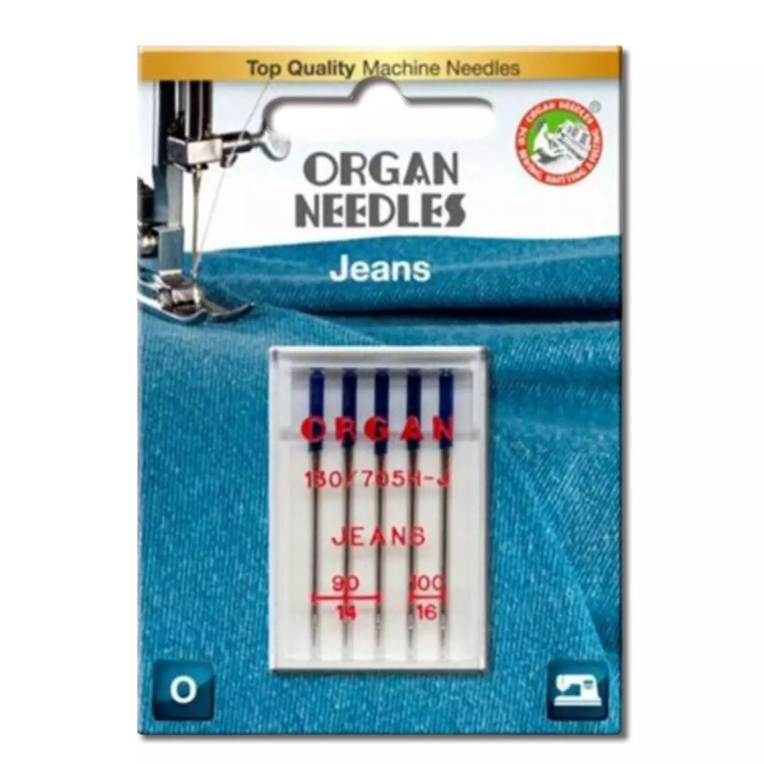 Symaskinnåler jeans - Strl.90-100 - Organ