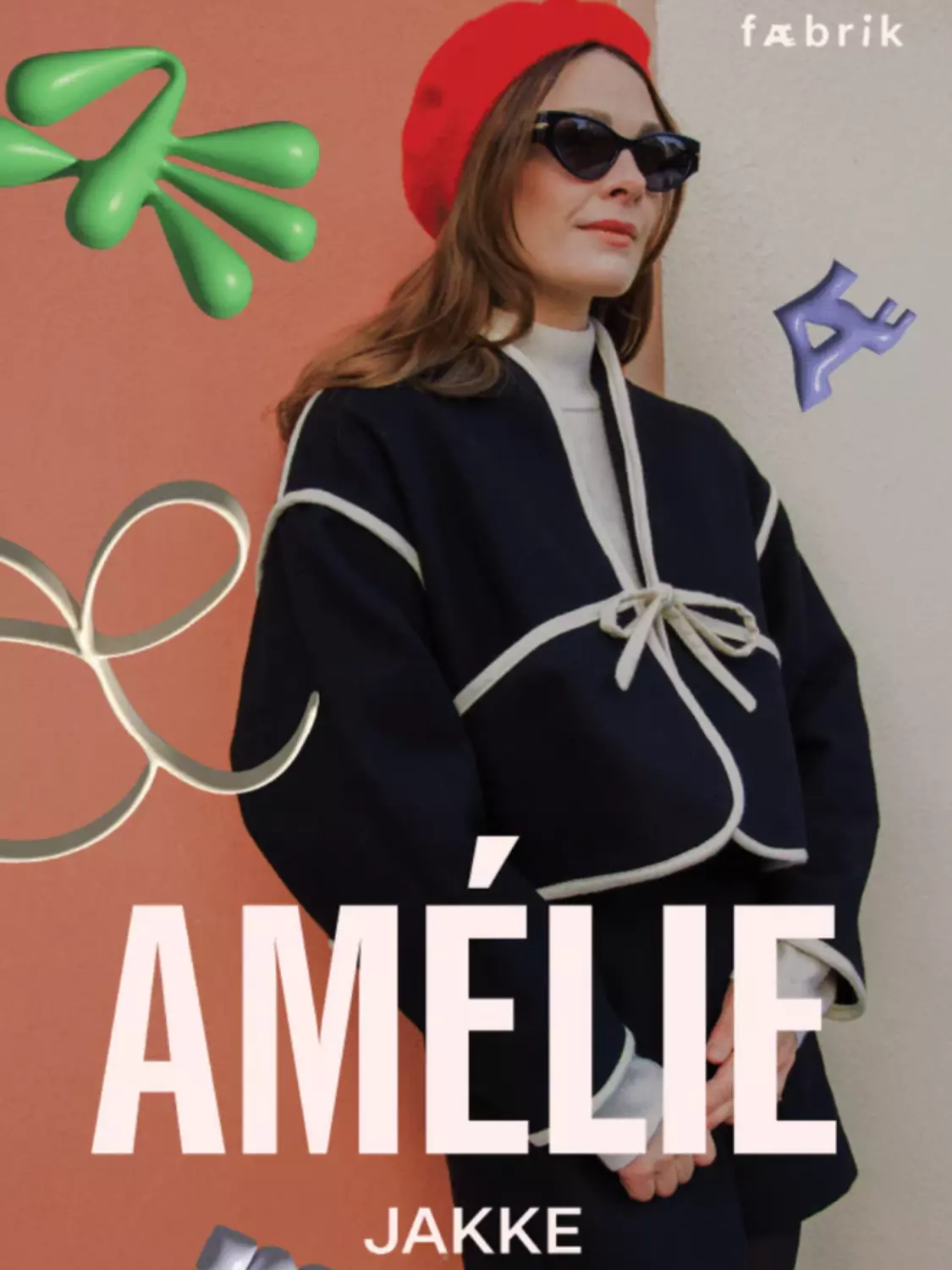 Amélie - Jakke - XXS-3XL - Fæbrik
