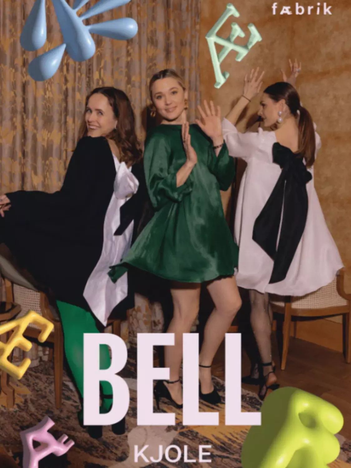 Bell - Kjole - XXS-3XL - Fæbrik