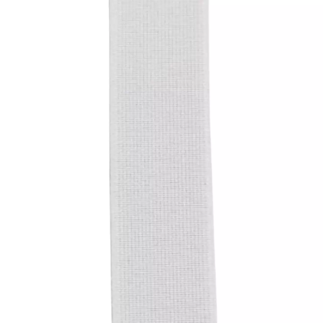 Hvit - 25 mm - Elastikk