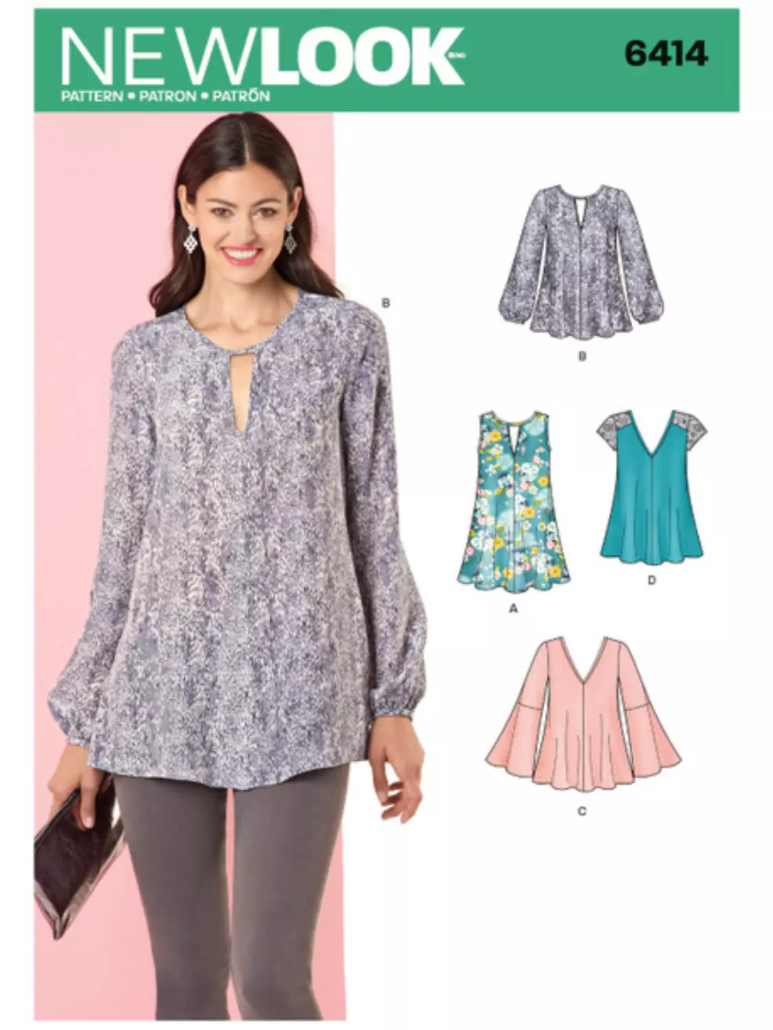 Tunika & topp - 34-46 - New Look 6414