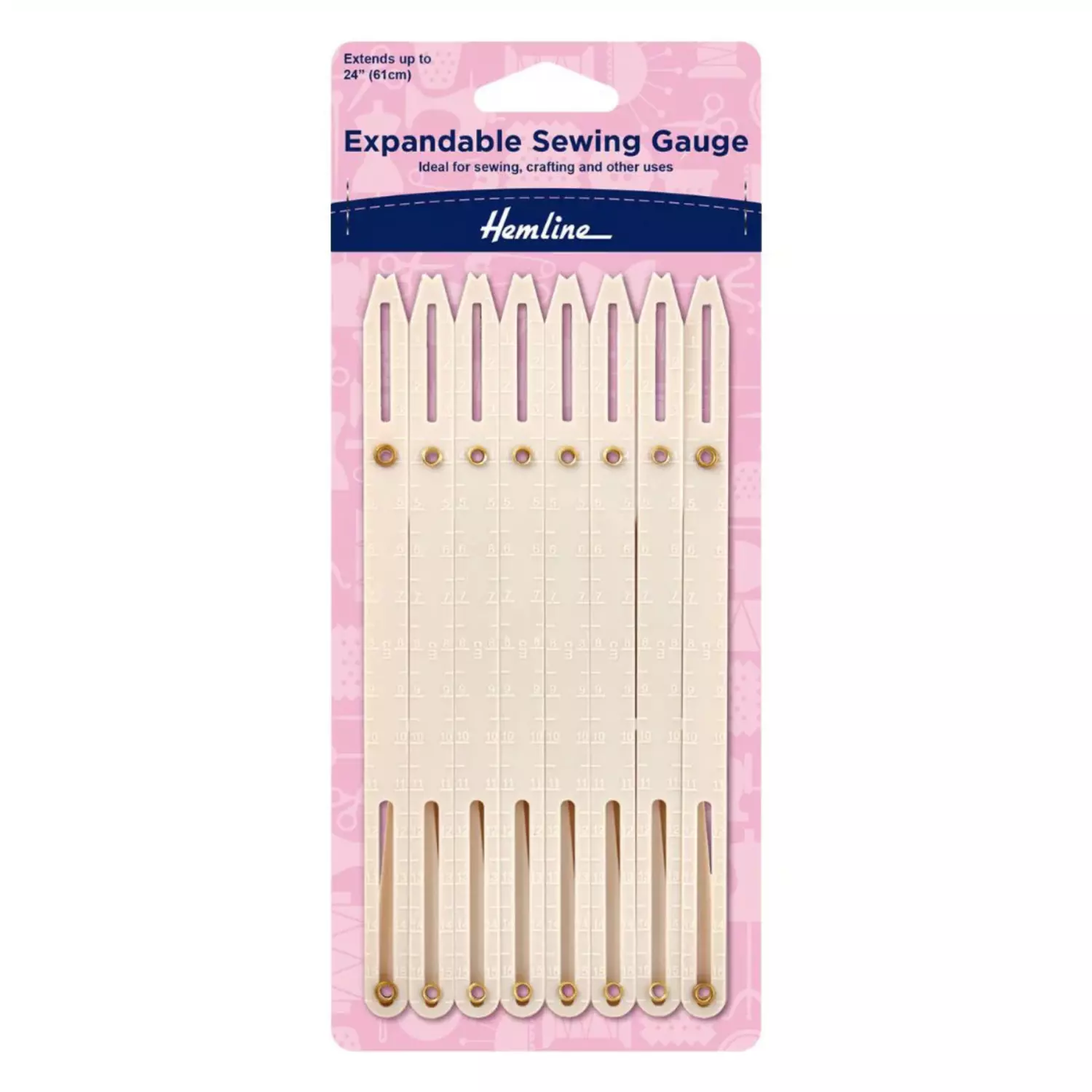 Avstandsmåler til knapper & knapphull - Hemline