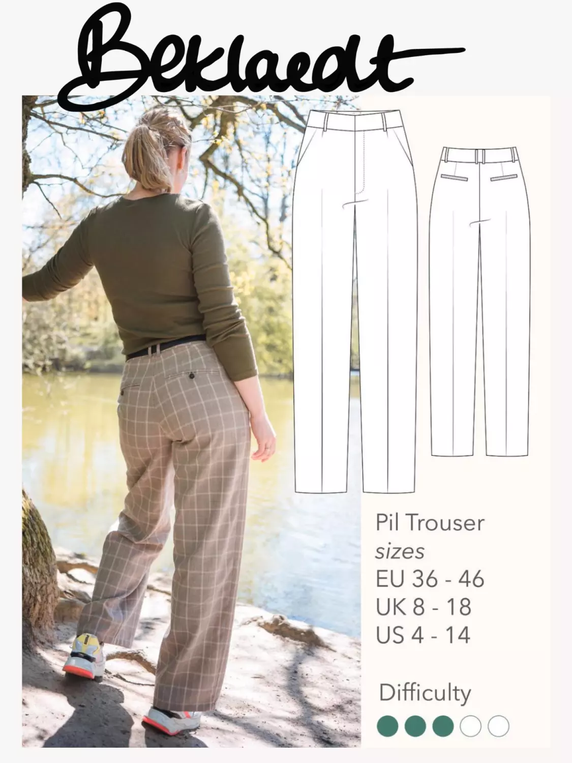 Pil, bukser - 36-46 - Beklaedt