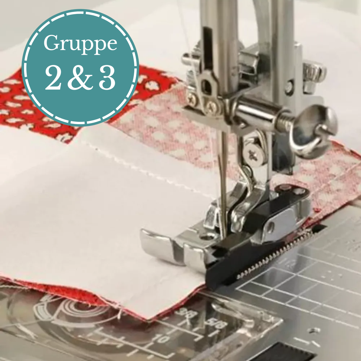 1/4" fot m/guide - Gruppe 2 & 3 - Janome