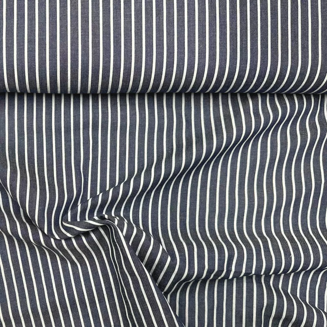 Striper 008 - Lett denim u/stretch